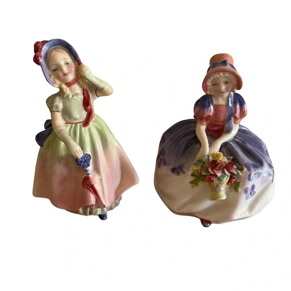 Vintage Monica Barbie Hand Painted Porcelain Dolls - Picture 2 of 3